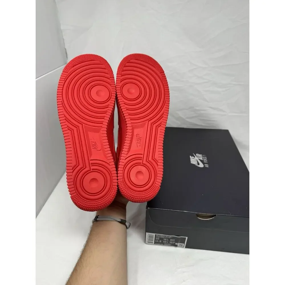 Nike Air Force 1 Low '07 LV8 1 'Triple Red' Men's CW6999-600 Men’s 10 New